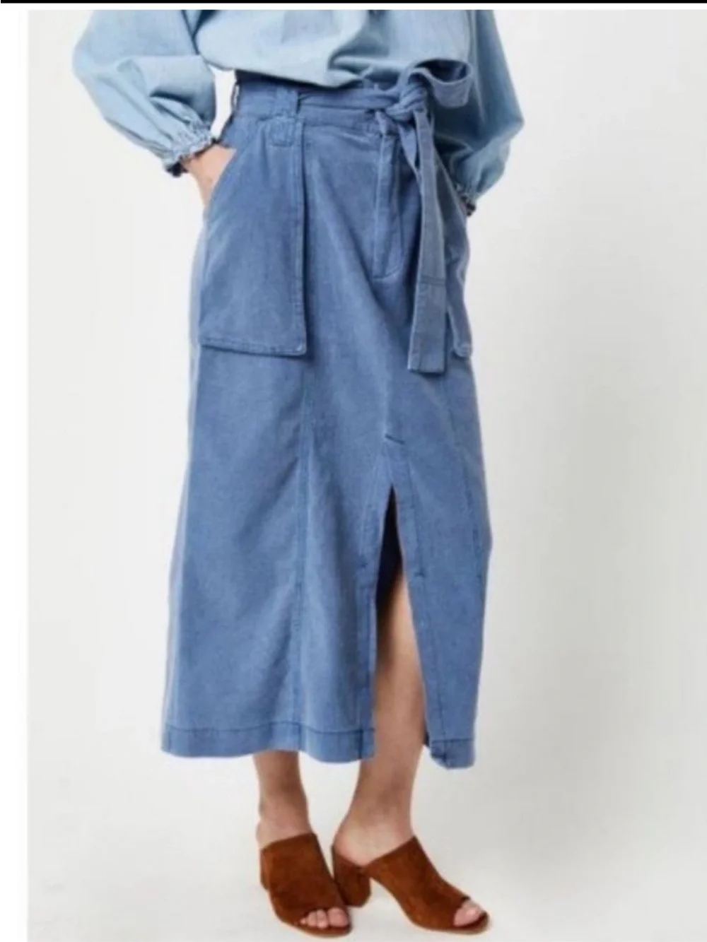 Free People CATCHING FEELINGS SKIRT SIZE 2 - Picture 4 of 16